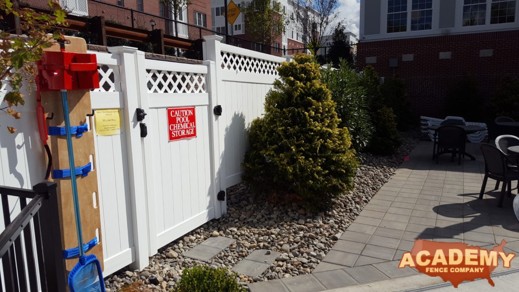 PVC Fence Installation Academy Fence Company Bloomfield Essex County New Jersey