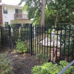 Ornamental Decorative Black Aluminum Picket Fence Installation Academy Fence Company Verona New Jersey finials