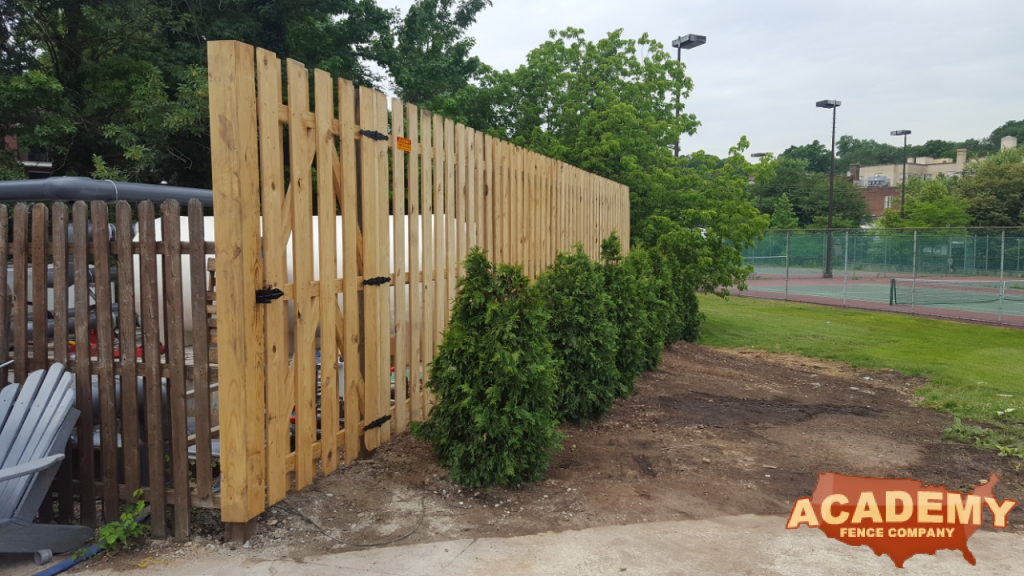 8ft Tall 1x6 Cedar Wood Fence south orange NJ