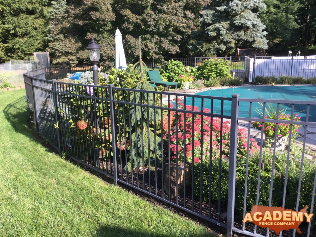 Pool Code Aluminum Fence Installation Academy Fence Company Essex Fells New Jersey Jerith