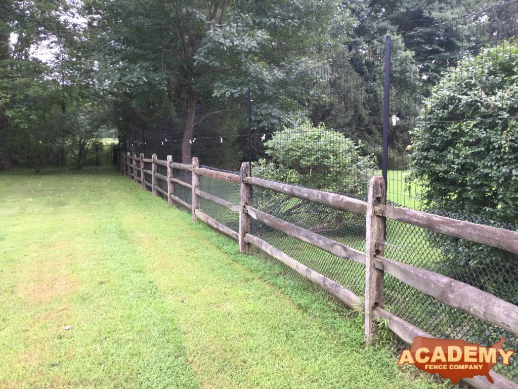 Welded Wire Deer Fence Garden Fence Installation Academy Fence Company Essex County New Jersey Residential