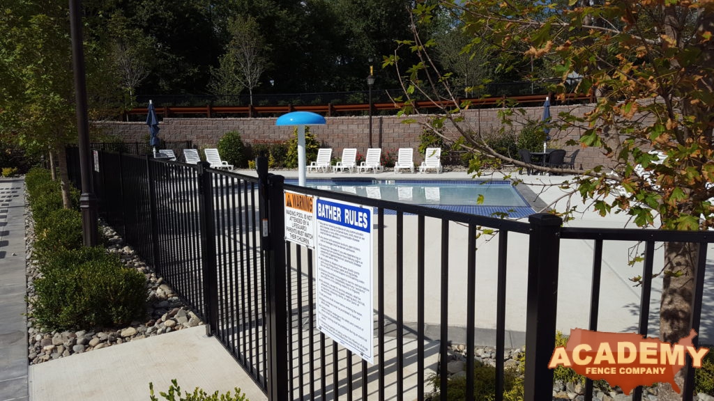 Aluminum Pool Fence Installation - Bloomfield, Essex County NJ