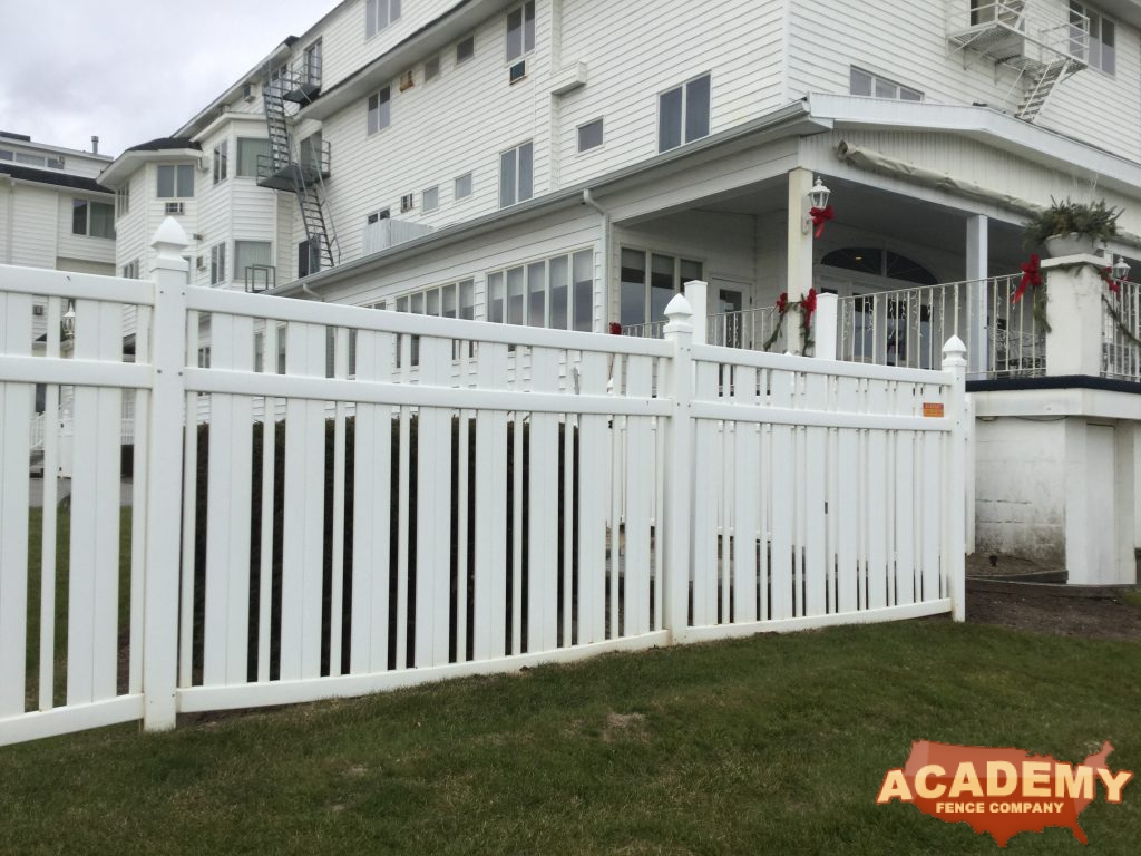 5ft Bufftech contemporary countess PVC fence Spring Lake NJ installation material decorative ornate quote white estimate price monmouth