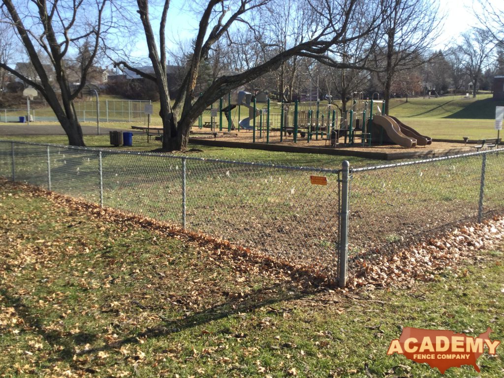 Chain Link Playground Fence Basking Ridge NJ somerset county, bernards township