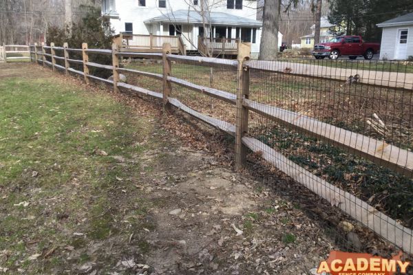 Post and Rail Fence - NJ Fence Installation