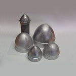 Chainlink fittings: Galvanized acorn caps