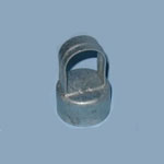 Chainlink fittings: Galvanized loop cap