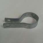 Chainlink fittings: Galvanized tension bands