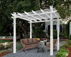 Vinyl Luxor Pergola