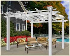 Vinyl  Mirage Pergola