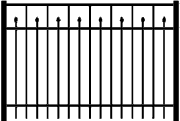 Bennington Aluminum Fence