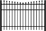 newport Aluminum Fence