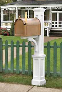 Newport Plus Mailbox Post