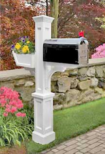 Westbrook Plus Mailbox Post