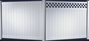 WHITE VINYL PVC FENCE DISCOUNT • SPECIAL • SALE