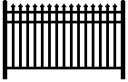 Buckingham Ornamental Aluminum Fence