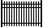 Jerith Aluminum Ornamental Fence 100 Series