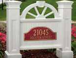 vinyl address signs