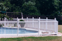 Pool Rail Alternating Picket