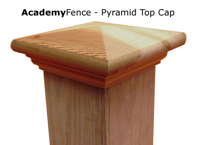 Pyramid Top Post Caps