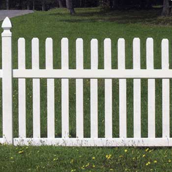 Bufftech Traditional Rothbury Vinyl Fence