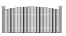 Bd on Bd  1 3/4 in Section-Convex-Flat 