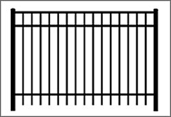 OnGuard Ornamental Aluminum Fence Residential - Starling